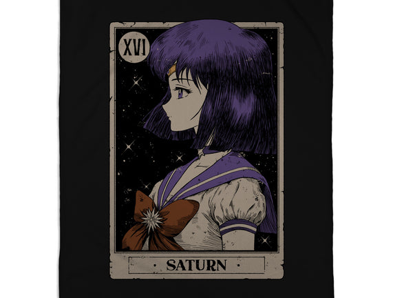 Saturn Tarot Card