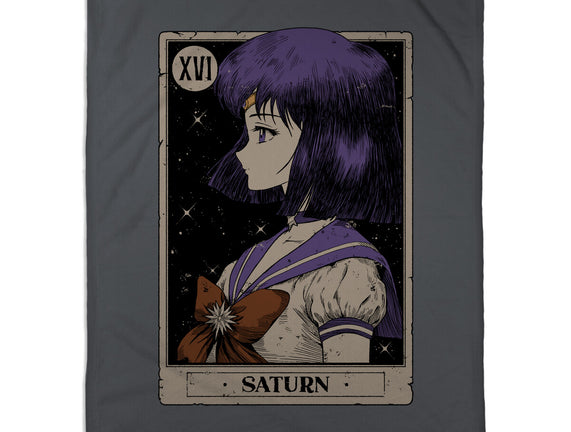 Saturn Tarot Card