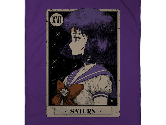 Saturn Tarot Card
