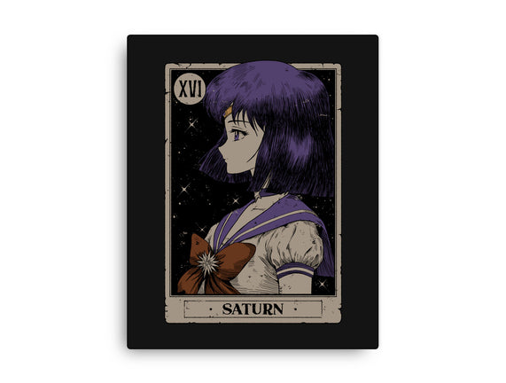 Saturn Tarot Card