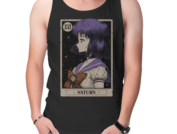 Saturn Tarot Card