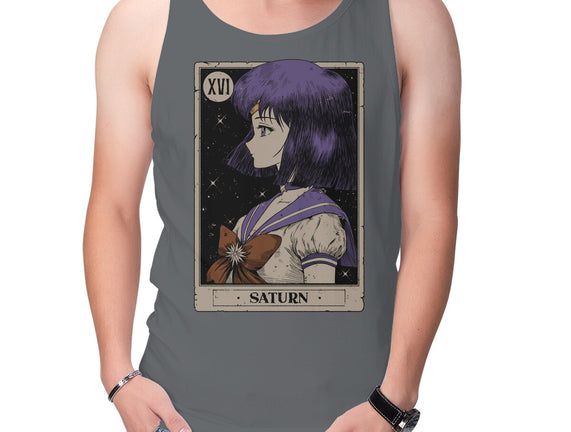 Saturn Tarot Card