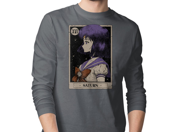 Saturn Tarot Card