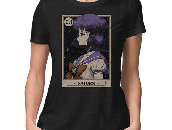 Saturn Tarot Card