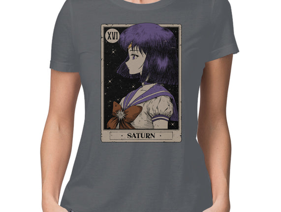Saturn Tarot Card