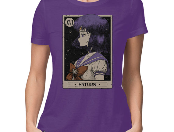 Saturn Tarot Card