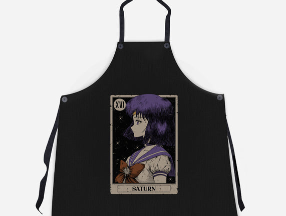 Saturn Tarot Card