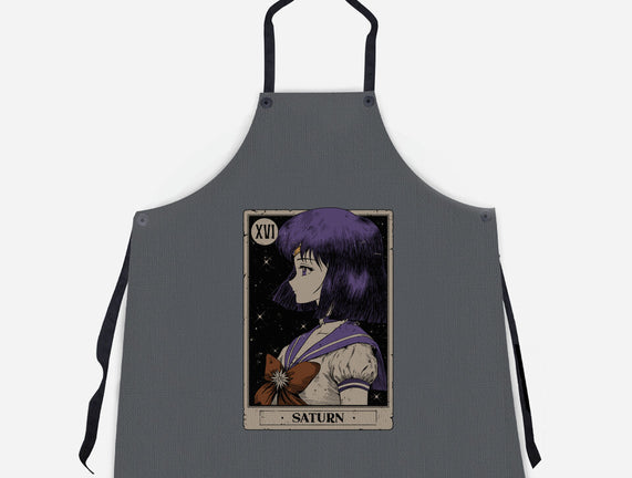 Saturn Tarot Card