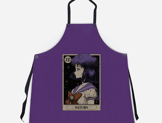 Saturn Tarot Card