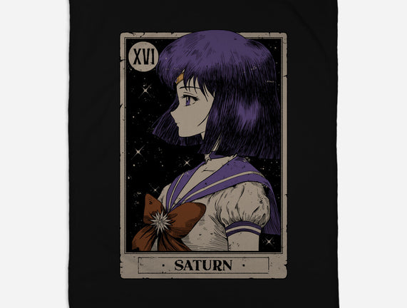 Saturn Tarot Card