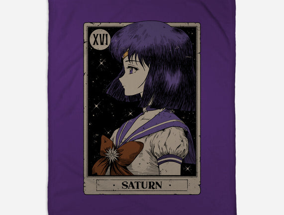 Saturn Tarot Card