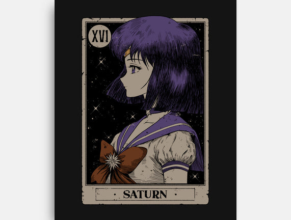 Saturn Tarot Card