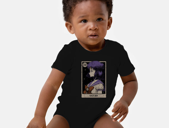 Saturn Tarot Card