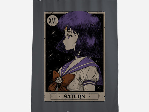 Saturn Tarot Card