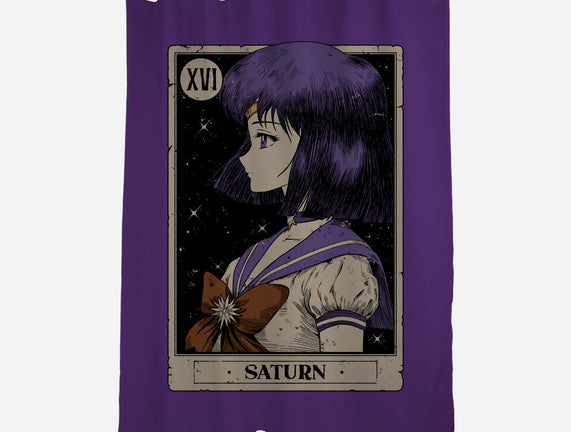 Saturn Tarot Card