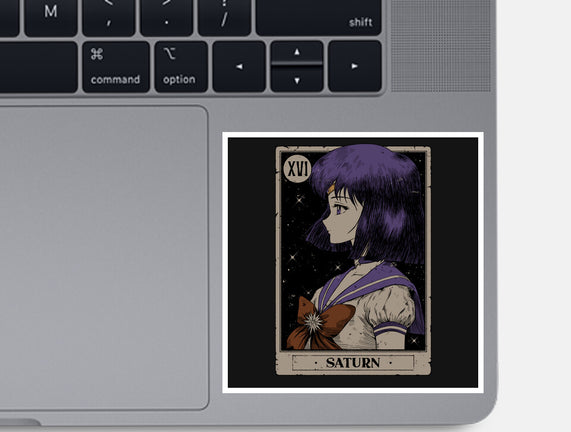 Saturn Tarot Card
