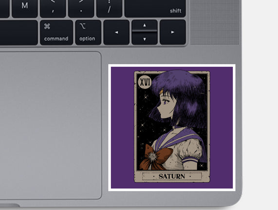 Saturn Tarot Card