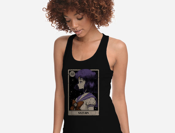 Saturn Tarot Card