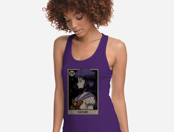 Saturn Tarot Card