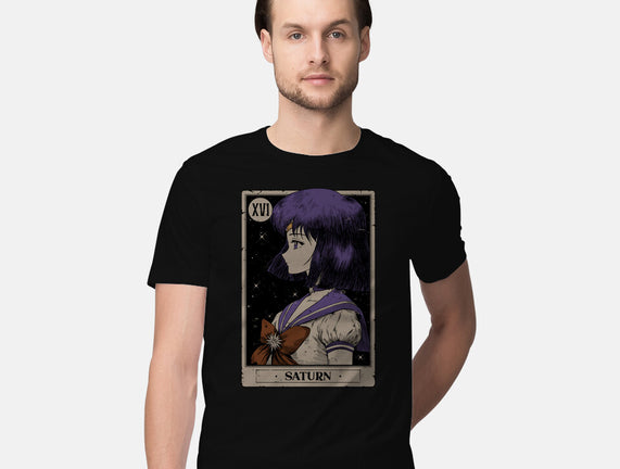 Saturn Tarot Card
