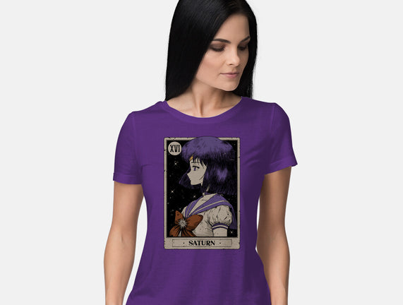 Saturn Tarot Card