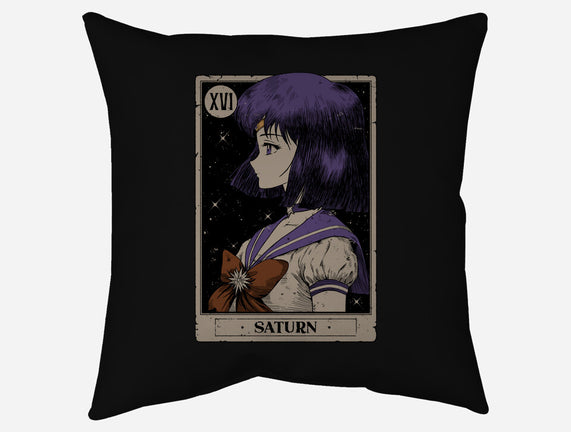Saturn Tarot Card