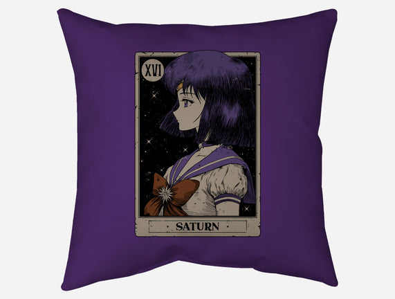 Saturn Tarot Card