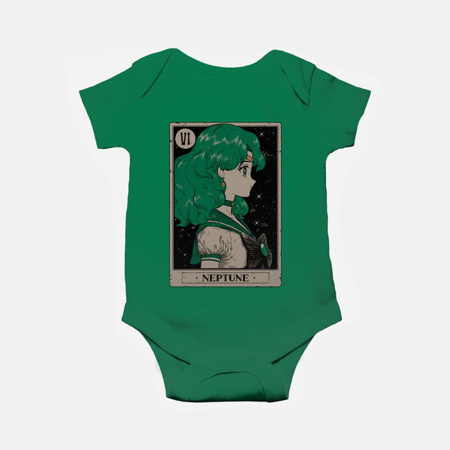 Neptune Tarot Card-Baby-Basic-Onesie-Hafaell