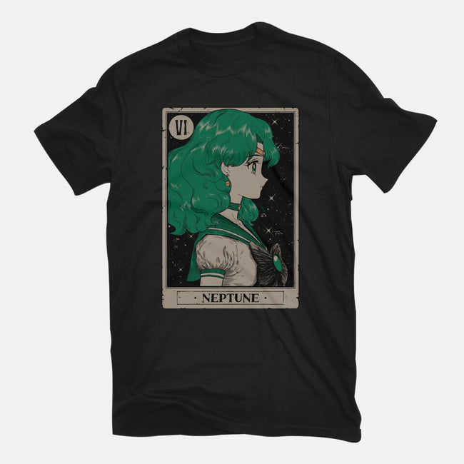 Neptune Tarot Card-Mens-Basic-Tee-Hafaell