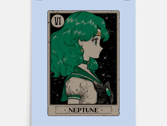 Neptune Tarot Card