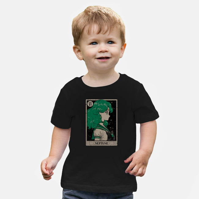 Neptune Tarot Card-Baby-Basic-Tee-Hafaell
