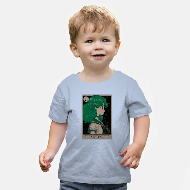 Neptune Tarot Card-Baby-Basic-Tee-Hafaell