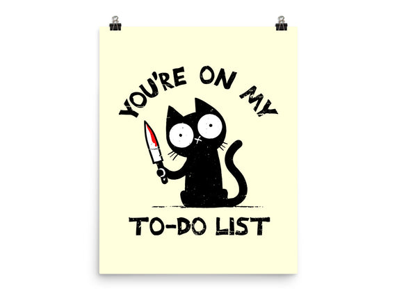 You're On My To-Do List