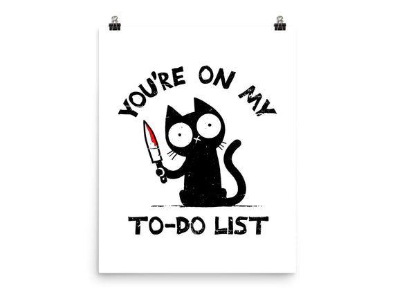 You're On My To-Do List