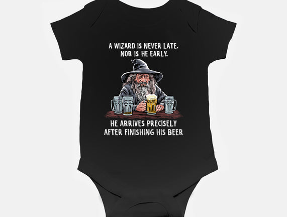 A Wizard Is Never Later