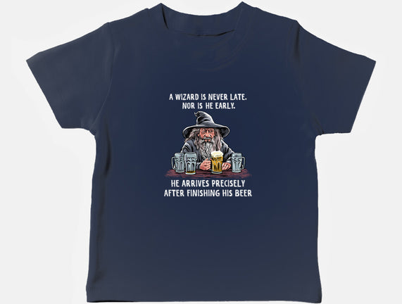 A Wizard Is Never Later