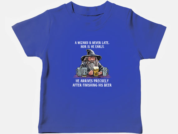 A Wizard Is Never Later