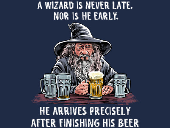 A Wizard Is Never Later