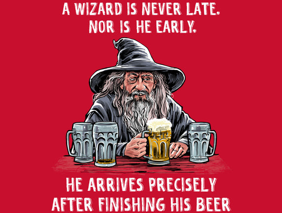 A Wizard Is Never Later