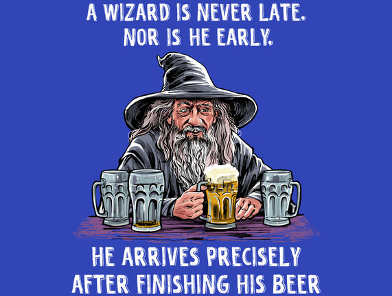 A Wizard Is Never Later