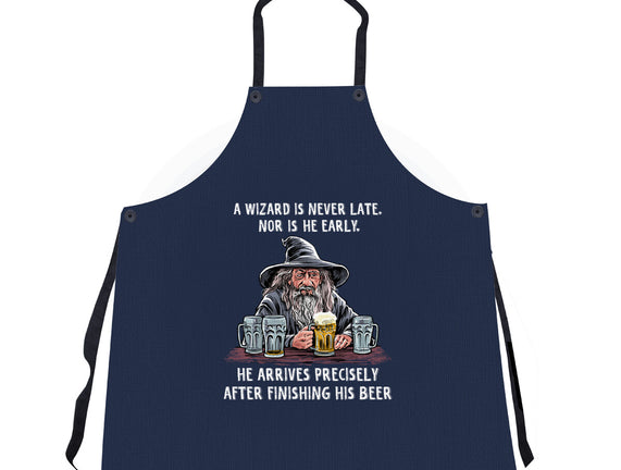 A Wizard Is Never Later