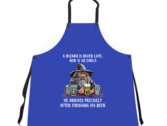 A Wizard Is Never Later