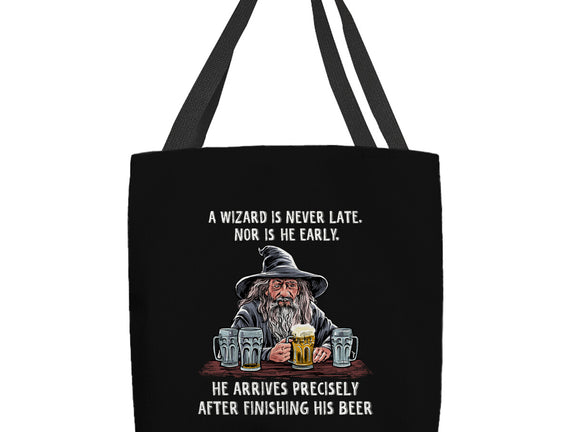 A Wizard Is Never Later