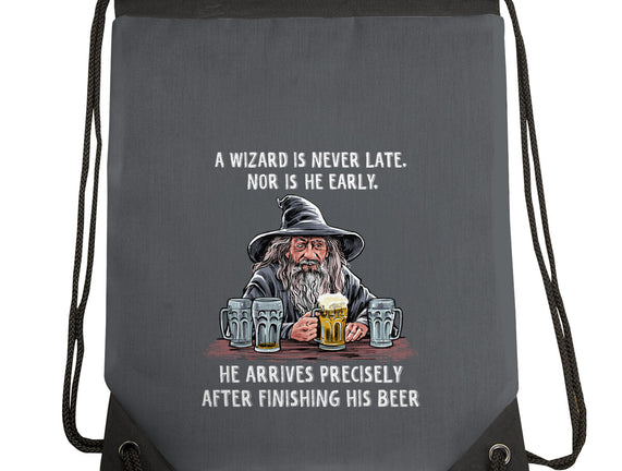A Wizard Is Never Later