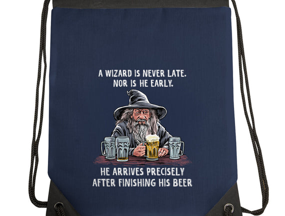A Wizard Is Never Later