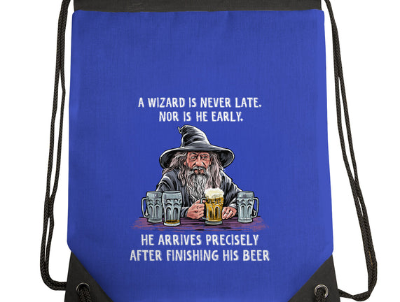 A Wizard Is Never Later