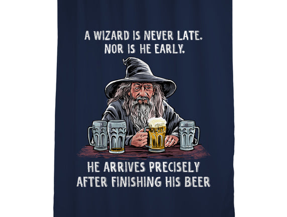 A Wizard Is Never Later