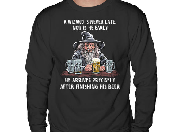A Wizard Is Never Later