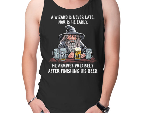 A Wizard Is Never Later