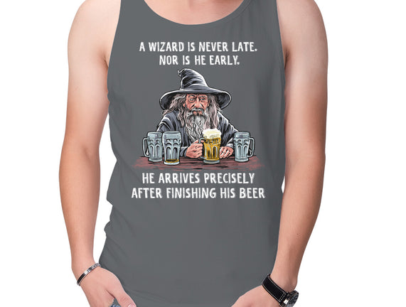 A Wizard Is Never Later